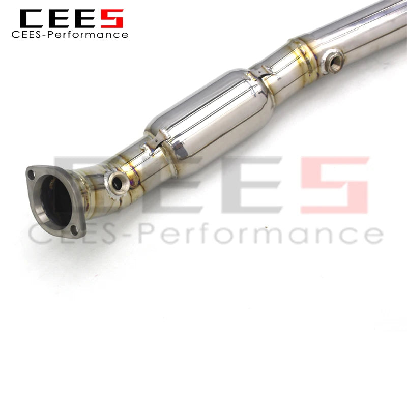 CEES Titanium Mid pipe Performance Exhaust Pipe Catless downpipe  For BMW M3 E90/E92/E93 4.0L 2007-2013