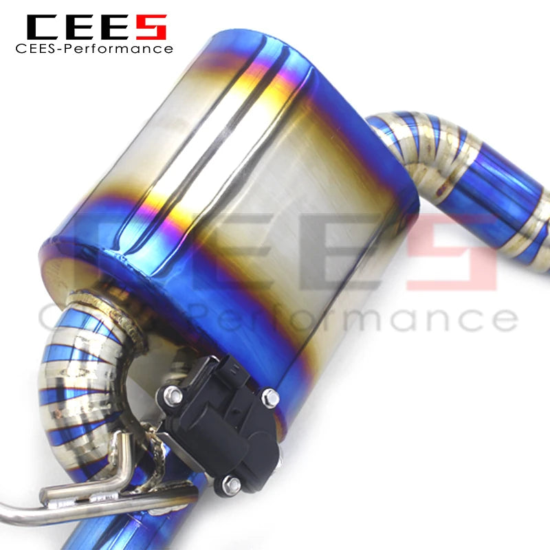 CEES Titanium Performance Catback Exhaust Systems For Mercedes-Benz CLS500 2010-2017 Racing Sport Car Exhaust Pipe Muffler