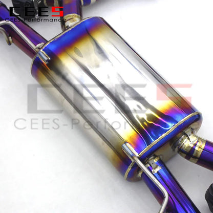 CEES Titanium Tuning Exhaust For BMW M850 M850i G16 G14 G15 4.4TT 2020-2023 Escape Exhaust Pipe Muffler Car Exhaust System