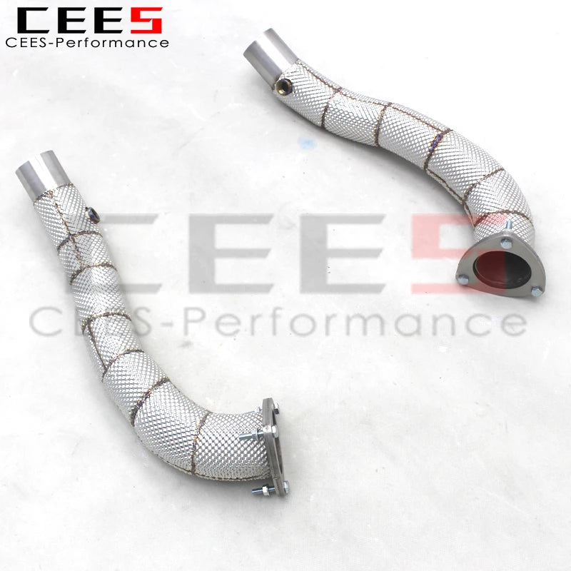 CEES  Tuning Performance Stainless Steel Straight Header Exhaust For Ferrari California 4.3L 2009-2014