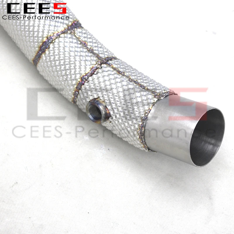 CEES  Tuning Performance Stainless Steel Straight Header Exhaust For Ferrari California 4.3L 2009-2014