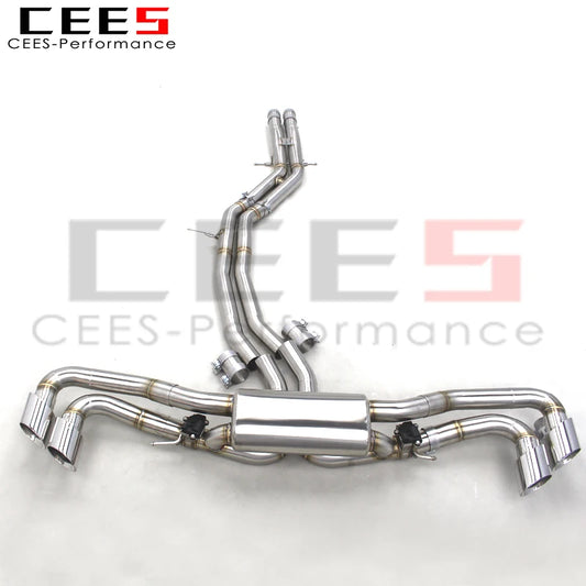 CEES  Tuning Valve Exhaust  For Lamborghini URUS 4.0 2018-2023 Stainless Steel Exhaust Catback Pipes