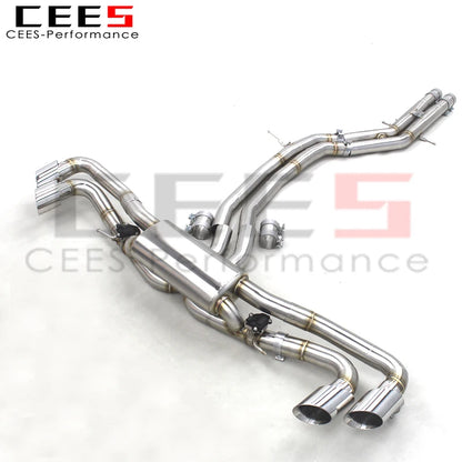 CEES  Tuning Valve Exhaust  For Lamborghini URUS 4.0 2018-2023 Stainless Steel Exhaust Catback Pipes