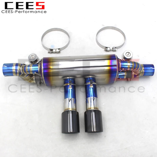 CEES Vacuum Valve Catback Exhaust For Porsche 911 991/991.2 3.0T 2016-2018 Upgrades GT3 Escape Car Exhaust  pipe