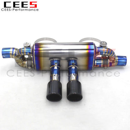 CEES Vacuum Valve Catback Exhaust For Porsche 911 991/991.2 3.0T 2016-2018 Upgrades GT3 Escape Car Exhaust  pipe