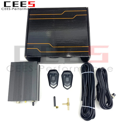 CEES Vacuum valve control system For Various Models Exhaust Pipe Escape With Remote Control