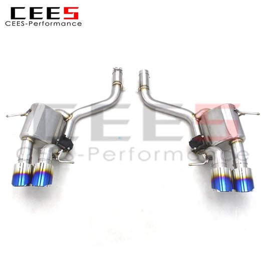 CEES Valved Axle Exhaust For Maserati Gran Turismo/GT 4.2/4.7 2007-2021 Stainless Steel Exhaust Valvetronic Muffler pipe