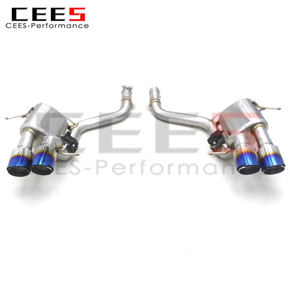 CEES Valved Axle Exhaust For Maserati Gran Turismo/GT 4.2/4.7 2007-2021 Stainless Steel Exhaust Valvetronic Muffler pipe