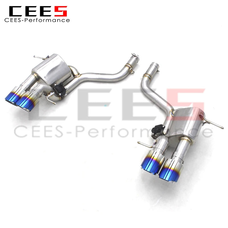 CEES Valved Axle Exhaust For Maserati Gran Turismo/GT 4.2/4.7 2007-2021 Stainless Steel Exhaust Valvetronic Muffler pipe