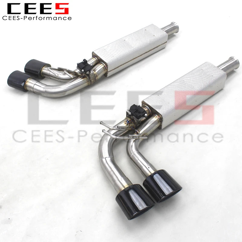 CEES Valvetronic Exhaust Muffler For Mercedes-Benz G500/G550 W464 4.0T 2018-2020 Car Catback System Stainless Steel Exhaust Pipe