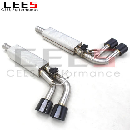 CEES Valvetronic Exhaust Muffler For Mercedes-Benz G500/G550 W464 4.0T 2018-2020 Car Catback System Stainless Steel Exhaust Pipe