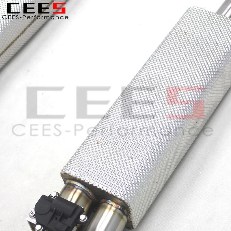 CEES Valvetronic Exhaust Muffler For Mercedes-Benz G500/G550 W464 4.0T 2018-2020 Car Catback System Stainless Steel Exhaust Pipe