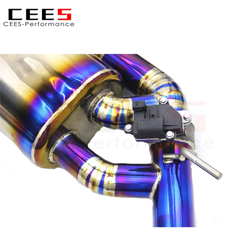 CEES Valvetronic Exhaust system For Audi RS3/TTRS 8V 8Y 2.5T 2017-2023 Sedan Sportback Titanium Catback Valve Exhaust