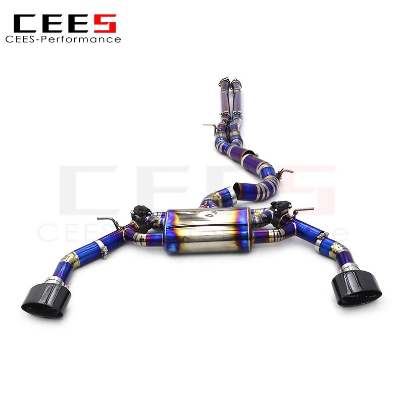 CEES Valvetronic Exhaust system For Audi RS3/TTRS 8V 8Y 2.5T 2017-2023 Sedan Sportback Titanium Catback Valve Exhaust