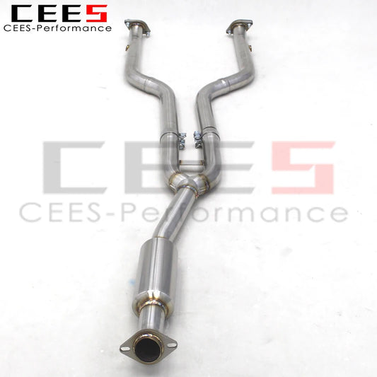CEES  Wholesale Exhaust Mid Pipe with Resonator For Lexus IS250/IS300/IS350 2006-2011 Stainless Steel Middle Exhaust Pipe