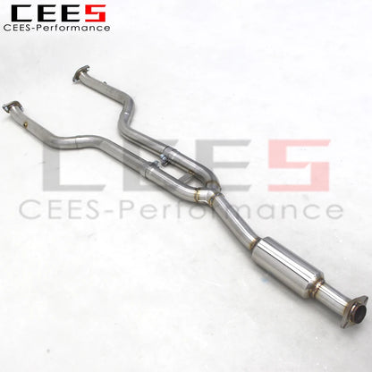 CEES  Wholesale Exhaust Mid Pipe with Resonator For Lexus IS250/IS300/IS350 2006-2011 Stainless Steel Middle Exhaust Pipe