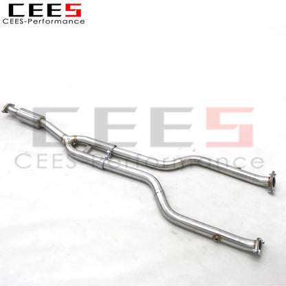 CEES  Wholesale Exhaust Mid Pipe with Resonator For Lexus IS250/IS300/IS350 2006-2011 Stainless Steel Middle Exhaust Pipe