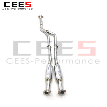 CEES Wholesale Mid Pipe For Lexus IS300 2.0T 2015-2019 Car Exhaust System Stainless Steel Exhaust Pipes Exhaust Middle pipe