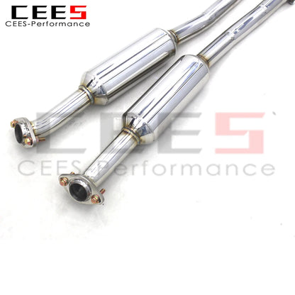 CEES Wholesale Mid Pipe For Lexus IS300 2.0T 2015-2019 Car Exhaust System Stainless Steel Exhaust Pipes Exhaust Middle pipe