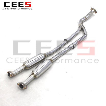 CEES Wholesale Mid Pipe For Lexus IS300 2.0T 2015-2019 Car Exhaust System Stainless Steel Exhaust Pipes Exhaust Middle pipe