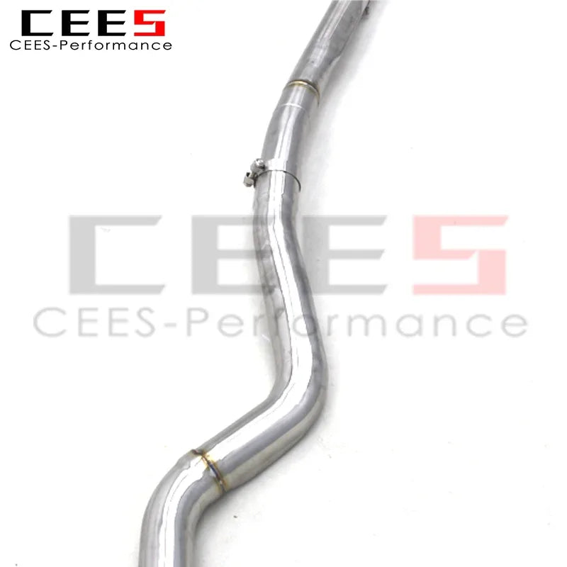 CEES catback Exhaust For BMW F30 335i 435i F32 Sport Valve Exhaust System SS304 Catback pipe muffler