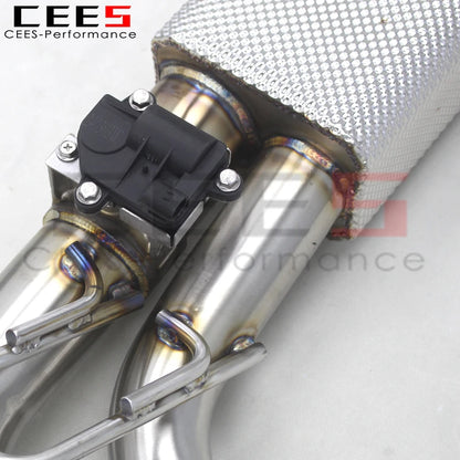 CEES ss304 Full exhaust Catback Exhaust Downpipe For Mercedes-Benz G500/G550 W464 4.0T 2018-2020 car exhaust muffler