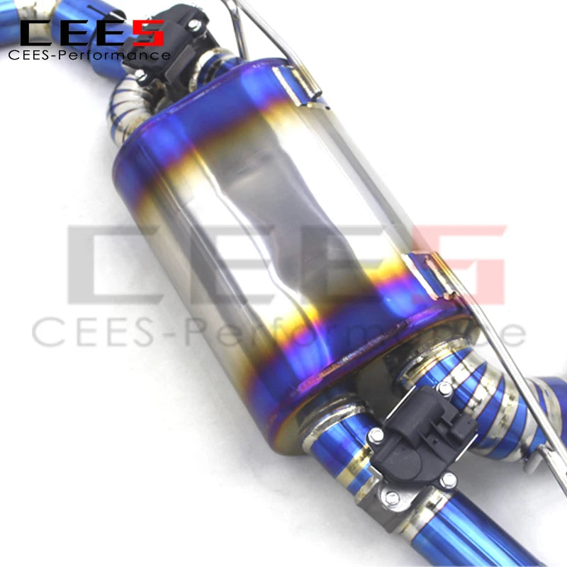 CEES titanium Performance Catback Exhaust systems For BMW M140/M140i F20 B58 3.0T 2017-2019 exhaust pipes