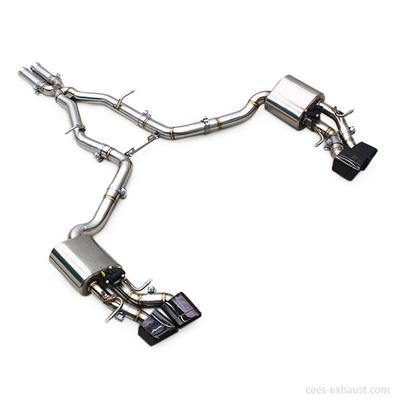 Mercedes-Benz CLS550 V8 4.7L SS304 Valved Sport Exhaust System