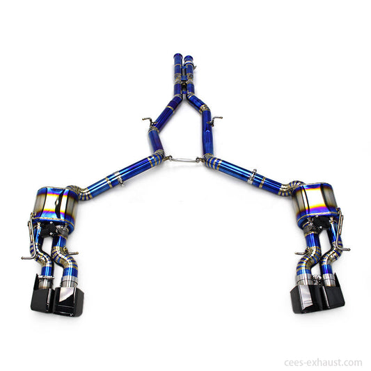 cees Catback Exhaust for Mercedes-Benz CLS63 AMG 2007-2017 Stainless Steel Pipe Muffler System Racing Car Parts Escape Assembly