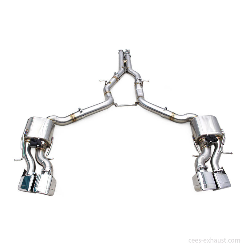 cees Catback Exhaust for Mercedes-Benz CLS63 AMG 2007-2017 Stainless Steel Pipe Muffler System Racing Car Parts Escape Assembly