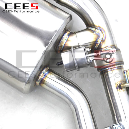 Catback Exhaust Escape For AUDI S3 2.0T 2015-2023 Stainless Steel Exhaust Pipe Muffler Car Exhaust System