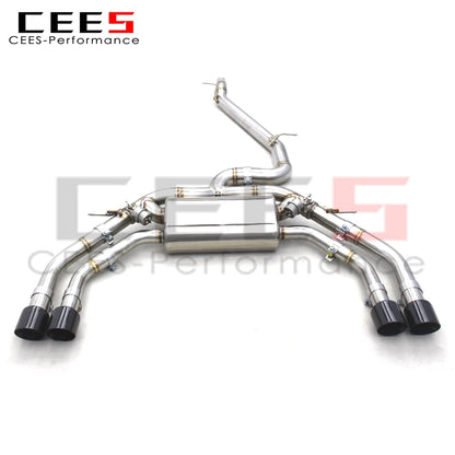 Catback Exhaust Escape For AUDI S3 2.0T 2015-2023 Stainless Steel Exhaust Pipe Muffler Car Exhaust System