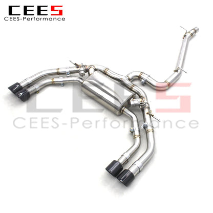 Catback Exhaust Escape For AUDI S3 2.0T 2015-2023 Stainless Steel Exhaust Pipe Muffler Car Exhaust System