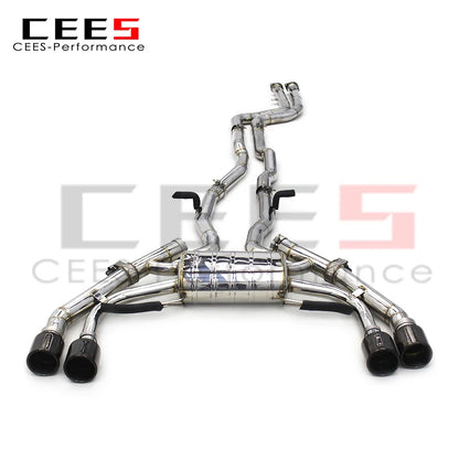 Catback Exhaust For BMW X3M/X4M F97/F98 3.0T 2019-2023 Escape Stainless Steel Exhaust Pipe Muffler Exhaust System