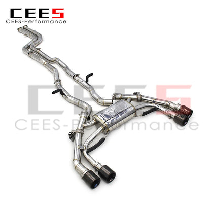 Catback Exhaust For BMW X3M/X4M F97/F98 3.0T 2019-2023 Escape Stainless Steel Exhaust Pipe Muffler Exhaust System