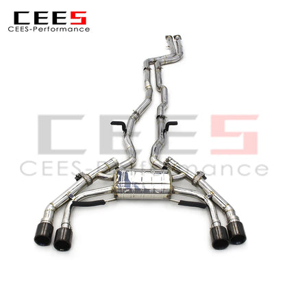 Catback Exhaust For BMW X3M/X4M F97/F98 3.0T 2019-2023 Escape Stainless Steel Exhaust Pipe Muffler Exhaust System