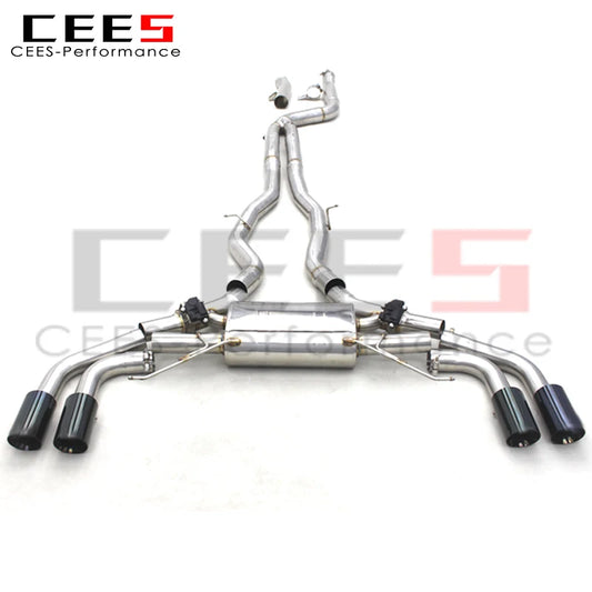 Catback Exhaust Pipe For BMW X3/X4 M40i 3.0T 2016-2023 Racing Stainless Steel Pipes Escape Car Exhaust System