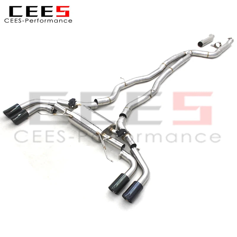 Catback Exhaust Pipe For BMW X3/X4 M40i 3.0T 2016-2023 Racing Stainless Steel Pipes Escape Car Exhaust System