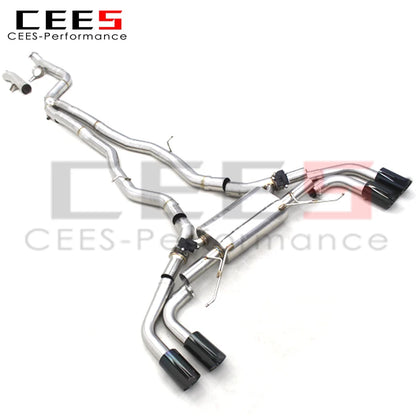 Catback Exhaust Pipe For BMW X3/X4 M40i 3.0T 2016-2023 Racing Stainless Steel Pipes Escape Car Exhaust System