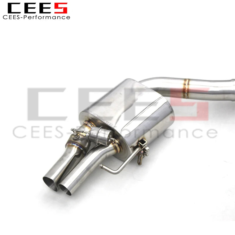 Catback Exhaust System For Audi RS7 C7 4.0T 2013-2018 Stainless Steel Escape Exhaust Pipe Muffler