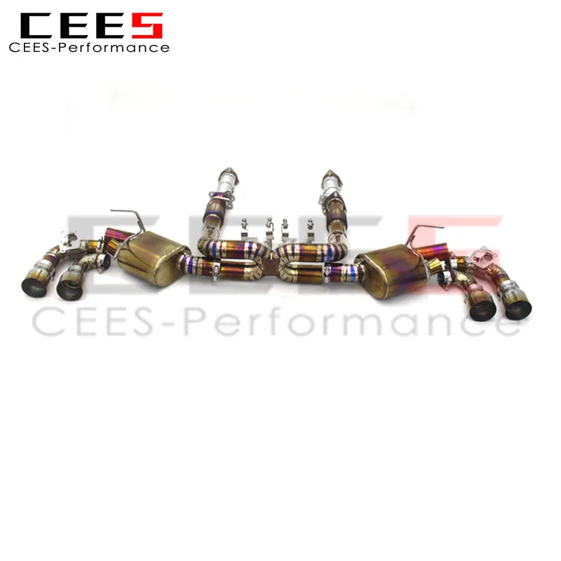 Catback Exhaust System For Chevrolet CORVETTE C8 2019-2023 Escape Titanium alloy Exhaust Pipe Muffler Downpipe