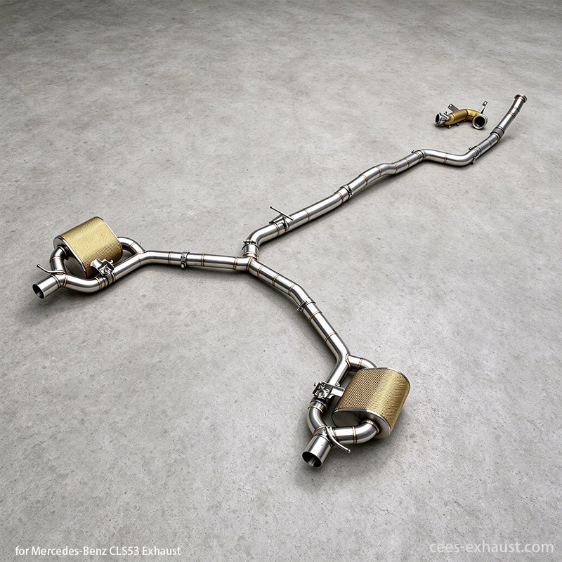 mercedes cls 53 amg exhaust