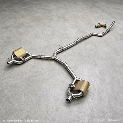 mercedes cls 53 amg exhaust