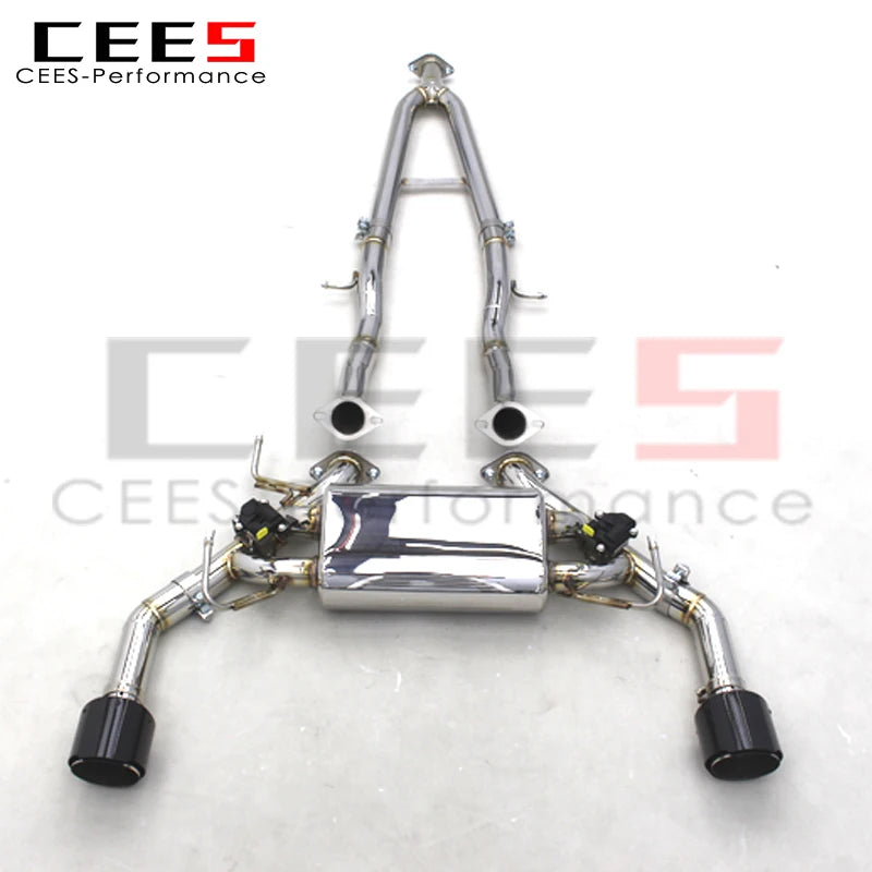 Custom Catback Exhaust For Infiniti FX35 3.7 2010-2013 Exhaust valve control  Exhaust System