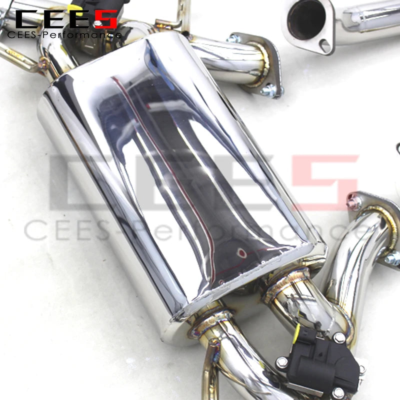 Custom Catback Exhaust For Infiniti FX35 3.7 2010-2013 Exhaust valve control  Exhaust System