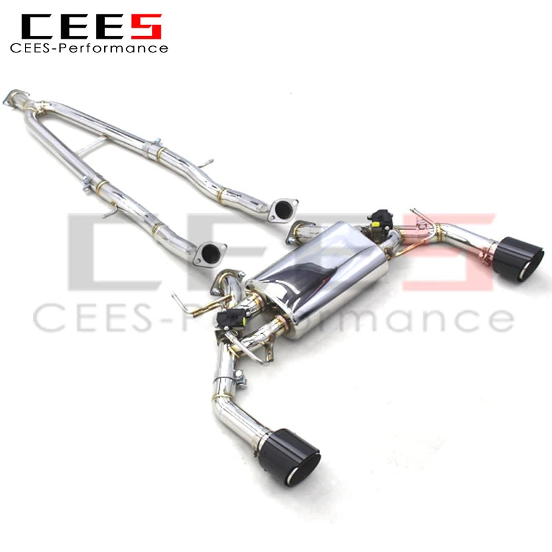 Custom Catback Exhaust For Infiniti FX35 3.7 2010-2013 Exhaust valve control  Exhaust System