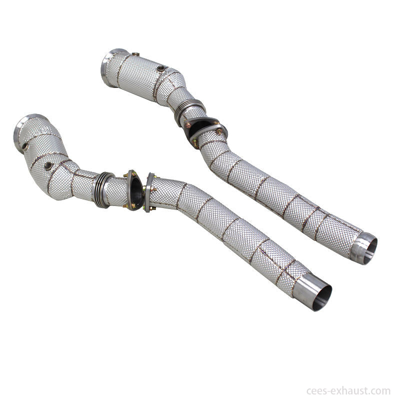 Aston Martin DB11 Vantage V12 5.2T Downpipe Exhaust System