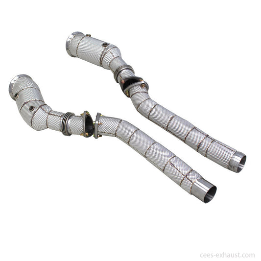 Aston Martin DB11 Vantage V12 5.2T Downpipe Exhaust System