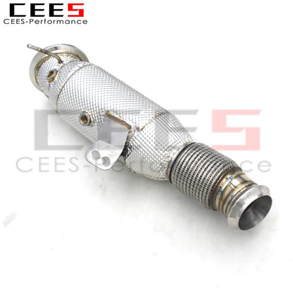 Downpipe For BMW M240/M240i F22/G42 3.0T 2017-2023 Car Exhaust System Stainless Steel Catless downpipe without catalyst