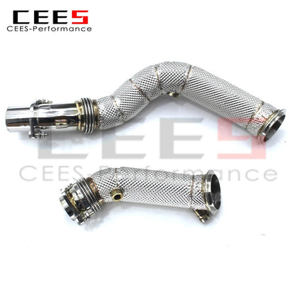 Downpipe For BMW M2C/M2 Competition F87 3.0T 2023 Stainless Steel Catless downpipe without catalyst Exhaust Downpipe